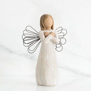 WILLOW TREE "SIGN FOR LOVE" FIGURINE (NEW IN THE BOX) - SKU# 26110